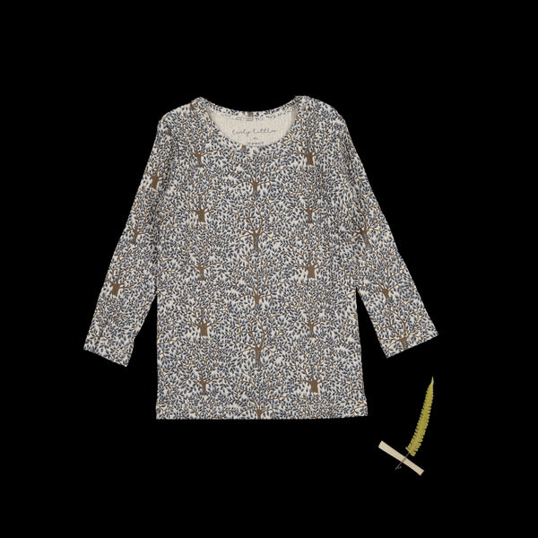 the-printed-long-sleeve-tee-forest Lovely Littles - Sophia's StyleLong Sleeve Tee-1